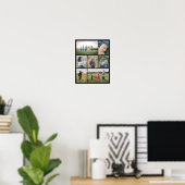 Erstellen Sie Ihre eigene 7-Foto-Collage Poster (Heimbüro)