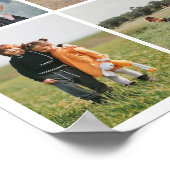 Erstellen Sie Ihre eigene 7-Foto-Collage Poster (Ecke)