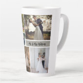 Erstellen Sie Ihre eigene 7-Foto-Hochzeitskollekti Milchtasse (Rechte Ecke)