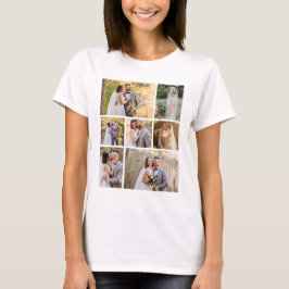 Erstellen Sie Ihre eigene 7-Foto-Hochzeitskollekti T-Shirt