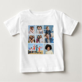 Erstellen Sie Ihre eigene 7 FotoCollage Baby T-shirt