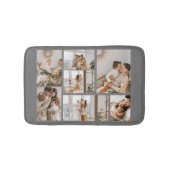 Erstellen Sie Ihre eigene 7 FotoCollage Badematte (Vorderseite)