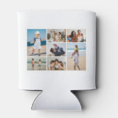 Erstellen Sie Ihre eigene 7 FotoCollage Dosenkühler (Rückseite)