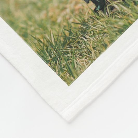 Erstellen Sie Ihre eigene 7 FotoCollage Fleecedecke (Ecke)