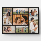 Erstellen Sie Ihre eigene 7 FotoCollage Fotoplatte (Vorderseite)