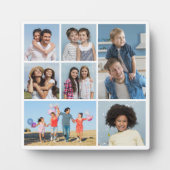 Erstellen Sie Ihre eigene 7 FotoCollage Fotoplatte (Vorderseite)