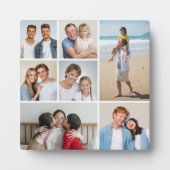 Erstellen Sie Ihre eigene 7 FotoCollage Fotoplatte (Vorderseite)