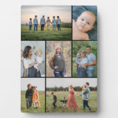Erstellen Sie Ihre eigene 7 FotoCollage Fotoplatte (Vorderseite)