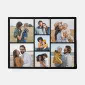 Erstellen Sie Ihre eigene 7 FotoCollage Fußmatte (Vorderseite)