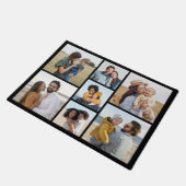 Erstellen Sie Ihre eigene 7 FotoCollage Fußmatte (Schrägansicht)
