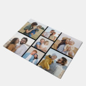 Erstellen Sie Ihre eigene 7 FotoCollage Fußmatte (Schrägansicht)