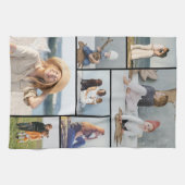 Erstellen Sie Ihre eigene 7 FotoCollage Geschirrtuch (Horizontal)