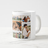 Erstellen Sie Ihre eigene 7 FotoCollage Jumbo-Tasse (Vorderseite Rechts)