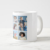 Erstellen Sie Ihre eigene 7 FotoCollage Jumbo-Tasse (Vorderseite Rechts)