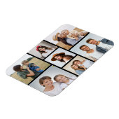Erstellen Sie Ihre eigene 7 FotoCollage Magnet (Linke Seite)
