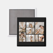 Erstellen Sie Ihre eigene 7 FotoCollage Magnet (Vorderseite/Rückseite)