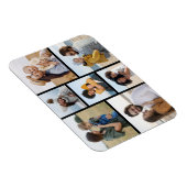 Erstellen Sie Ihre eigene 7 FotoCollage Magnet (Rechte Seite)