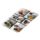 Erstellen Sie Ihre eigene 7 FotoCollage Magnet (Linke Seite)