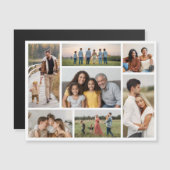 Erstellen Sie Ihre eigene 7 FotoCollage Magnetkarte (Vorne/Hinten)