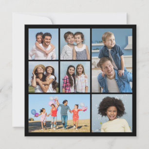 Erstellen Sie Ihre eigene 7 FotoCollage Mitteilungskarte