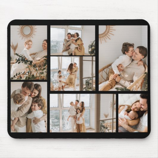 Erstellen Sie Ihre eigene 7 FotoCollage Mousepad (Vorne)