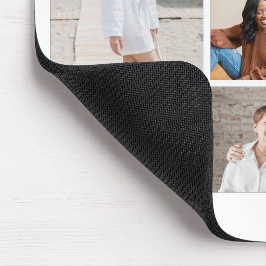 Erstellen Sie Ihre eigene 7 FotoCollage Mousepad (Ecke)