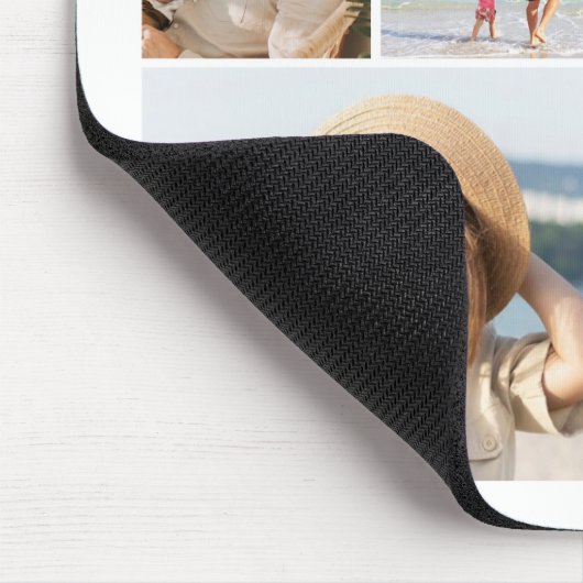 Erstellen Sie Ihre eigene 7 FotoCollage Mousepad (Ecke)