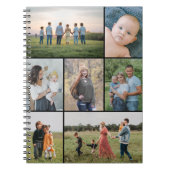 Erstellen Sie Ihre eigene 7 FotoCollage Notizblock (Vorderseite)