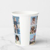 Erstellen Sie Ihre eigene 7 FotoCollage Pappbecher (Rechts)