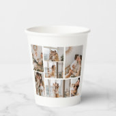 Erstellen Sie Ihre eigene 7 FotoCollage Pappbecher (Vorderseite)