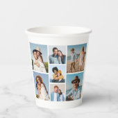 Erstellen Sie Ihre eigene 7 FotoCollage Pappbecher (Vorderseite)