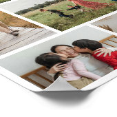 Erstellen Sie Ihre eigene 7 FotoCollage Poster (Ecke)