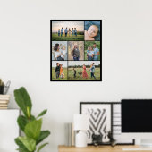 Erstellen Sie Ihre eigene 7 FotoCollage Poster (Heimbüro)