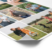 Erstellen Sie Ihre eigene 7 FotoCollage Poster (Ecke)