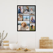 Erstellen Sie Ihre eigene 7 FotoCollage Poster (Küche)