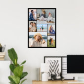Erstellen Sie Ihre eigene 7 FotoCollage Poster (Heimbüro)