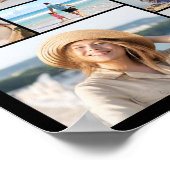 Erstellen Sie Ihre eigene 7 FotoCollage Poster (Ecke)