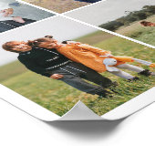 Erstellen Sie Ihre eigene 7 FotoCollage Poster (Ecke)