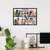 Erstellen Sie Ihre eigene 7 FotoCollage Poster (Heimbüro)