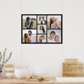 Erstellen Sie Ihre eigene 7 FotoCollage Poster (Küche)