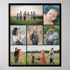 Erstellen Sie Ihre eigene 7 FotoCollage Poster