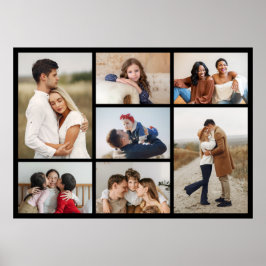 Erstellen Sie Ihre eigene 7 FotoCollage Poster