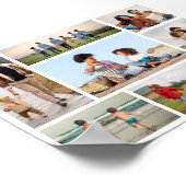 Erstellen Sie Ihre eigene 7 FotoCollage Poster (Ecke)