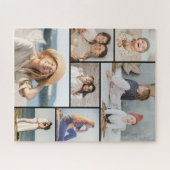 Erstellen Sie Ihre eigene 7 FotoCollage Puzzle (Horizontal)