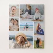 Erstellen Sie Ihre eigene 7 FotoCollage Puzzle (Vertikal)