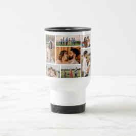 Erstellen Sie Ihre eigene 7 FotoCollage Reisebecher