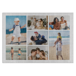Erstellen Sie Ihre eigene 7 FotoCollage Schneidebrett