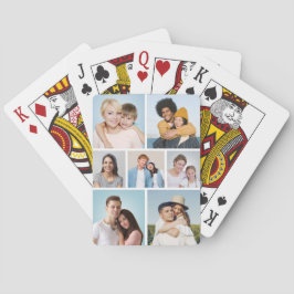Erstellen Sie Ihre eigene 7 FotoCollage Spielkarten