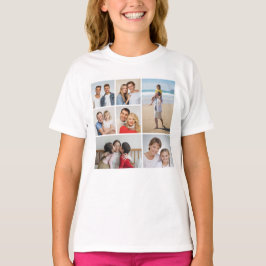 Erstellen Sie Ihre eigene 7 FotoCollage T-Shirt