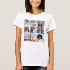 Erstellen Sie Ihre eigene 7 FotoCollage T-Shirt